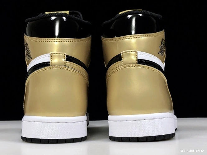 1st Kicks Shoes Toe Glod Retro 1 861428-007 Jordan Air High 0718